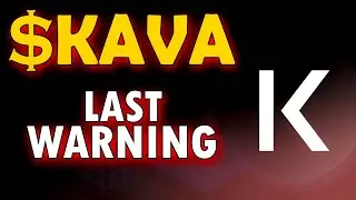 $KAVA LAST WARNING ⚠️ KAVA CRYPTO #kava #kavachain #crypto