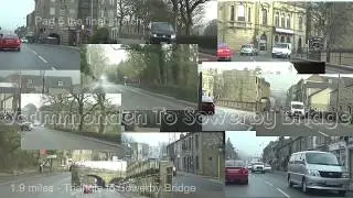 A Drive from Scammonden to Sowerby Bridge Pt 5 Triangle to Sowerby Bridge