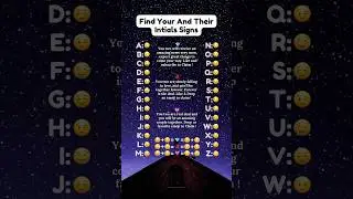 Find Your And Their Initials Signs #newmusic#music#singer#pop #initials#lifeisbutadream