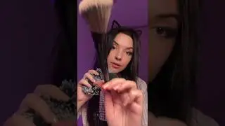 ASMR #asmrfacebrushing #asmrbrushing #asmr #asmrsleep #relaxforsleep #monkaasmr