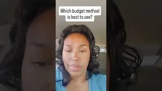 Which budget method is best to use? #shorts #newbudget