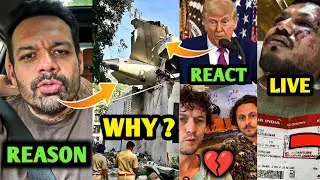 Ahmedabad Plane Crash: Full Story | Flying Beast Reaction | Donald Trump Statement | Only 1 Survivor