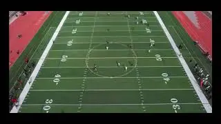 68 yard punt #collegerecruitment #punter #punting #footballkick #kickingpower 