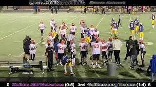10/7/2022- Gaithersburg 28, Watkins Mill 0