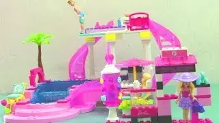 Mega Bloks Fab Fashion Barbie Build n Style Barbie Doll