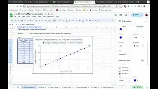 Finding Math Models with a Scatter Plot