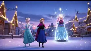 Frozen Sisters Twinkle Star Parade 1 | Elsa & Anna&rsquo;s Magical Starry Celebration! ✨🌟❄️