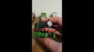 5 custom made magazine engine/adventures/trackmaster push-along engines.