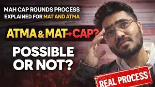 MAH MBA CAP Rounds Explained for ATMA & MAT | Can ATMA/MAT Students Get Admission?