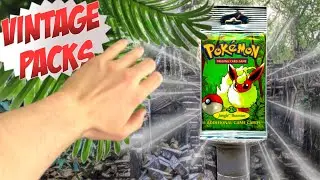 Opening VINTAGE HEAVY WOTC Pokemon Packs !!!