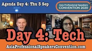 APSC2020 Day 4 speakers, agenda - Tech Day