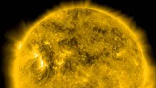 Breaking magnetic field lines on the sun, August 1st 2010
