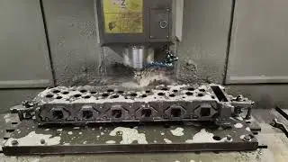 Diesel Engine Cylinder Head Production Process#cylinder block manufacturer#custom cast pistons