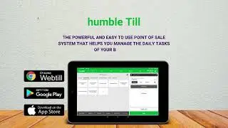 Humble Till is, Affordable and Easy to use Point of Sale System.