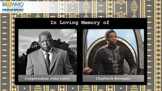 AARLCC - Tribute to the late Congressman John Lewis and Chadwick Boseman