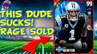 99 CAM NEWTON RAGE SOLD! JULIO JONES DEMOTED + WE PULLED ULTIMATE TICKET NIGHT TRAIN! | MUT 17