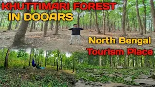 Khuttimari Forest In Dooars!! North Bengal Tourism Place!! 😍😍