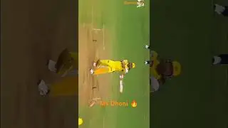🏏🔥MS Dhoni Magic! INSANE Shot You Must Watch!
