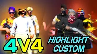 4V4 CUSTOM HIGHLIGHT. CUSTOM challenge VIDEO. TAHSIN 100K, SYL LDR, JAMIL, FUYAD