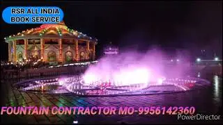 water dance fountain | ravishankarraw | light and water music fountain | dance water fountain work