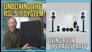 THE BEAST HAS LANDED!  (Living Room Upgrade Part 2)The solution to my home theater is finally here.