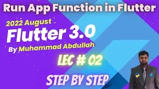 runapp function | flutter complete course in hindi 2022