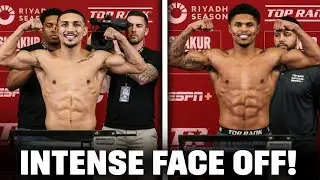 Tension at the Scales: Teofimo Lopez vs Shakur Stevenson Official Weigh-In Breakdown