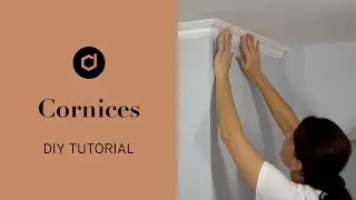 Как установить карнизы? Быстрый и простой урок своими руками от decoflair
