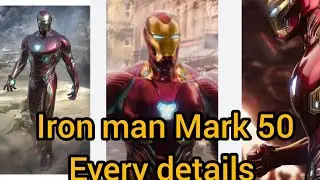 Ironman Mark 50 Nano Tech Suit Every Details Explained/Every Iron Man Armours explaination Ep 12#mcu