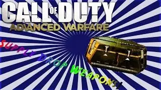 Call of Duty Advanced Warfare Multiplayer Gameplay - Supply Drop Weapons! (COD AW Multipayer 2014)