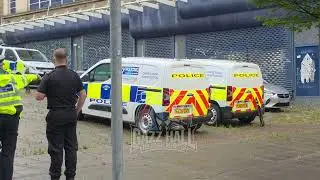 More Police, CSI and crime scene tape at TJ Hughes BRADFORD BD1 (The City of culture 2025)