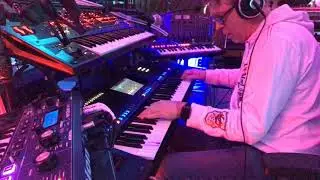 Michael XX - YAMAHA GENOS- ROCK IMPROVISATION