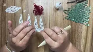 3D-julekugler (gavl330) og 3D-juletr&aelig; (gavl331)