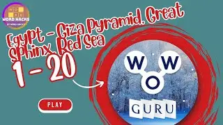 WoW Guru: Egypt - Giza Pyramid, Great Sphinx, Red Sea (Level 1 - 20) Walkthrough