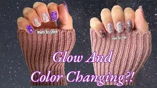 HOW TO GEL METHOD 101 WITH GLITTER | CN Designer Dips October Sky Bundle | Dip Powder | Mani Bisshhh