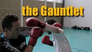 Jim Wagner my self-defense instructor: Walking the Gauntlet Drill