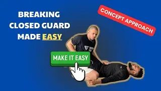 Closed guard passing concepts shown like you&rsquo;ve never seen before!!