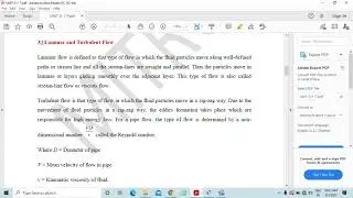FM 4ME4 05 Unit 2, Lect  No 9 Types of fluid flow, By Surendra Kumar