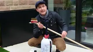 How to clean porcelain patio tiles