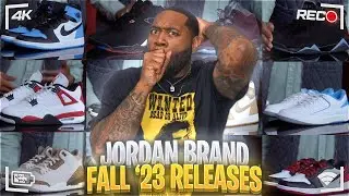 JORDAN BRAND FALL 2023 SNEAKER RELEASES ARE DOPE! TONS OF BANGERS!