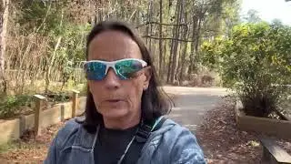 Hiking at Tillie K  Fowler Park