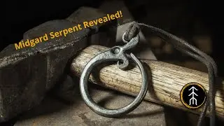J&ouml;rmungandr vs Blacksmith: forging the Midgard serpent from Norse mythology - blacksmithing ASMR