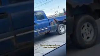 This truck is FALLING apart! #cartok #cars #shorts #tiktok #fyp #viral