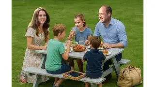 Kate, William And Three Children SPOTTED Family Lunch At A Beer Garden In Norfolk