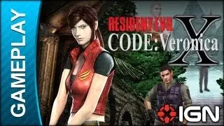Resident Evil Code: Veronica X HD (360) - Saving Steve - Gameplay