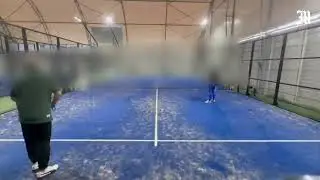 Tromba d'aria a Ciampino, crolla un campo da padel