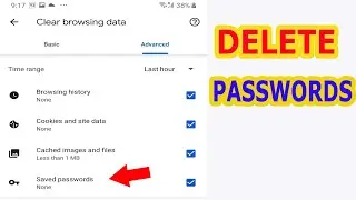 DELETE ALL Saved Passwords For Websites If You Don't Want Others To Log in (For Facebook, Gmail etc)