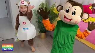 Doctor Lucas Heals Monkey&rsquo;s Doll: A Fun Pretend Play Adventure For Kids
