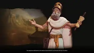 Sid Meier's Civilization VI - Pericles of Greece Animations