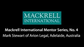 Next Generation lawyers: Mentor Series No. 5 --Alison Green